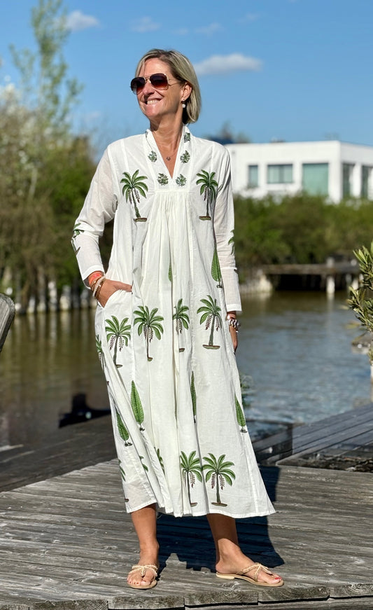 Kaftan Dress "Classy" Palmtree