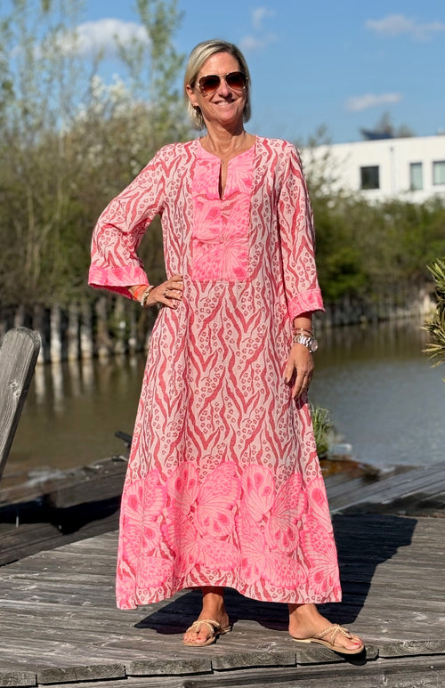 Kaftan Dress "Hera" red