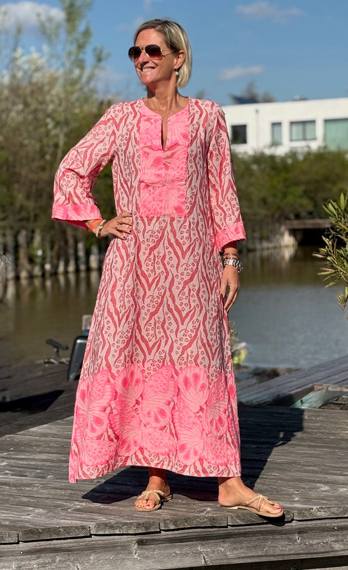 Kaftan Dress "Hera" red