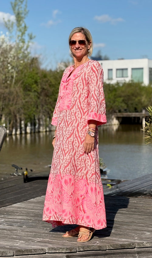 Kaftan Dress "Hera" red