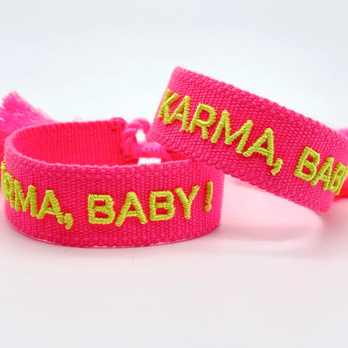 Webarmband "Karma Baby"