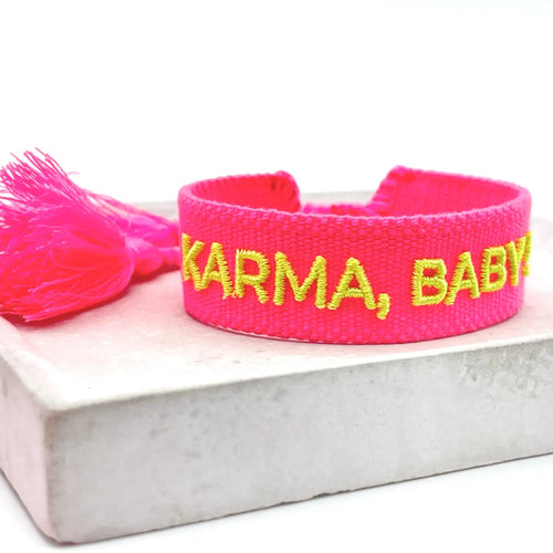 Webarmband "Karma Baby"