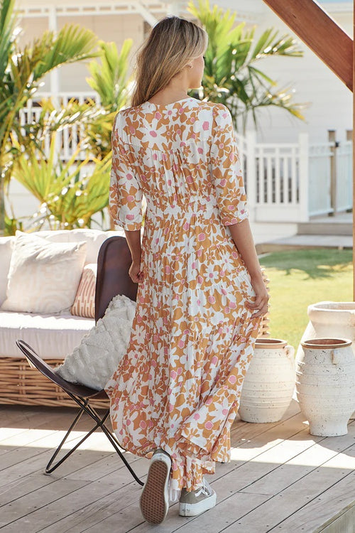 Berry Tansy Maxi Dress