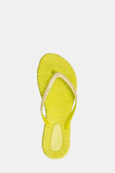 Ilse Jacobsen Flip Flops Glitter lime