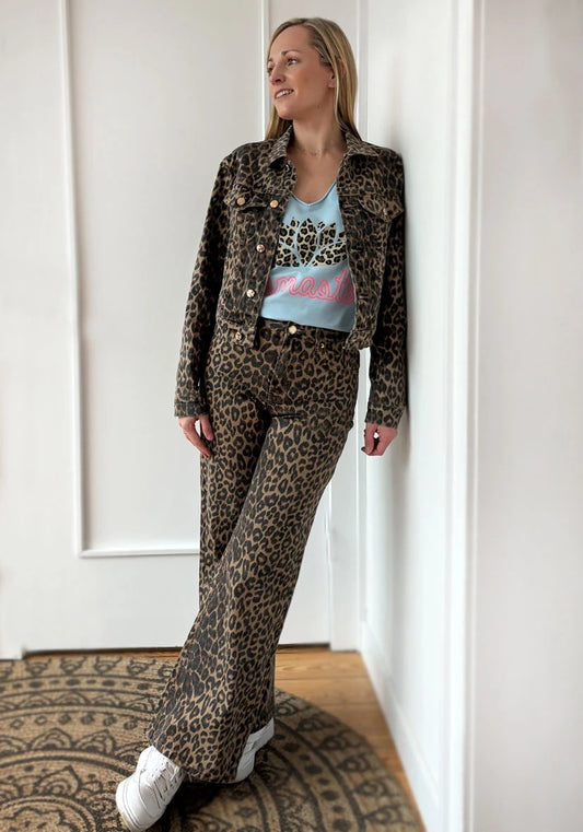 Miss Goodlife Jeans "Flared Leo"