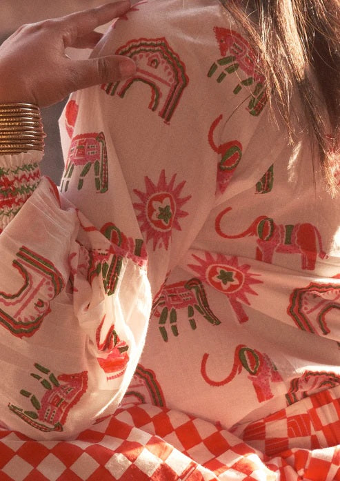 Bluse "Mahal Elephant"