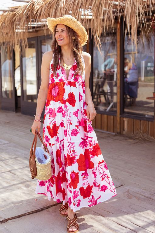 Maxi Dress "Roseflowers"