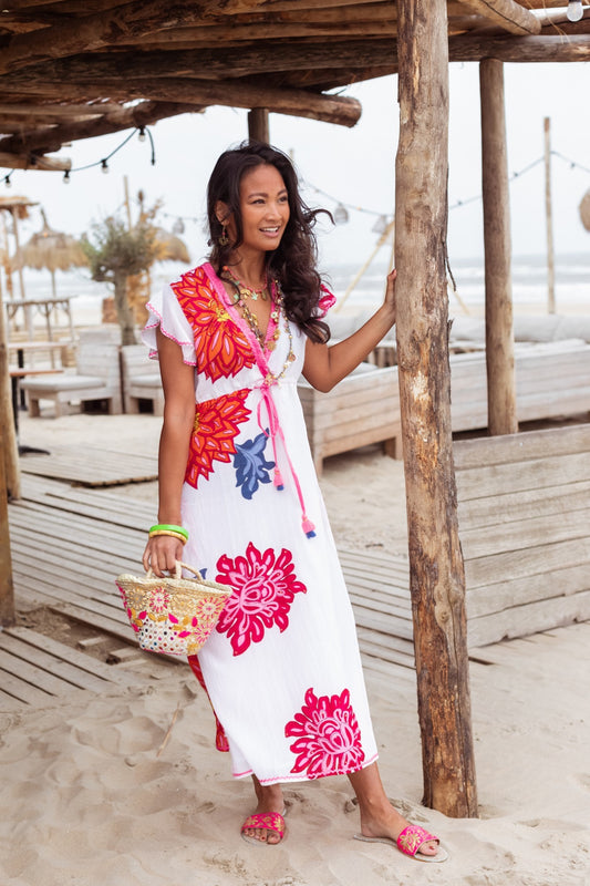 Midi Dress "Big Flower"