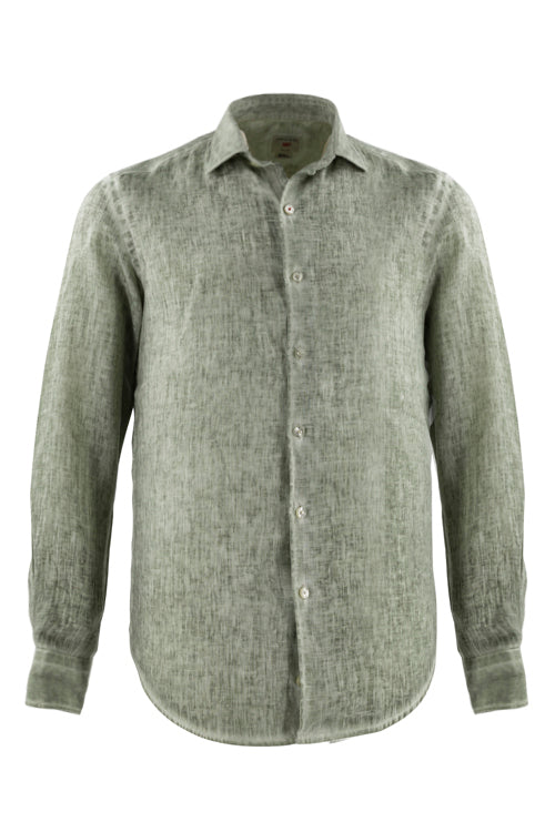 Leinen Hemd Positano khaki