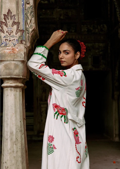 Palace Coat Jodhpur Red