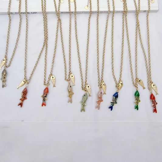 Gliederkette mit "Fish Duo"