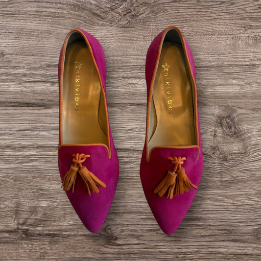 Tassel Loafer Fuxia/Arancio