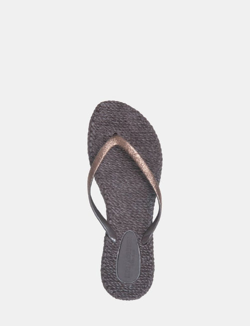 Ilse Jacobsen Flip Flops Glitter prune