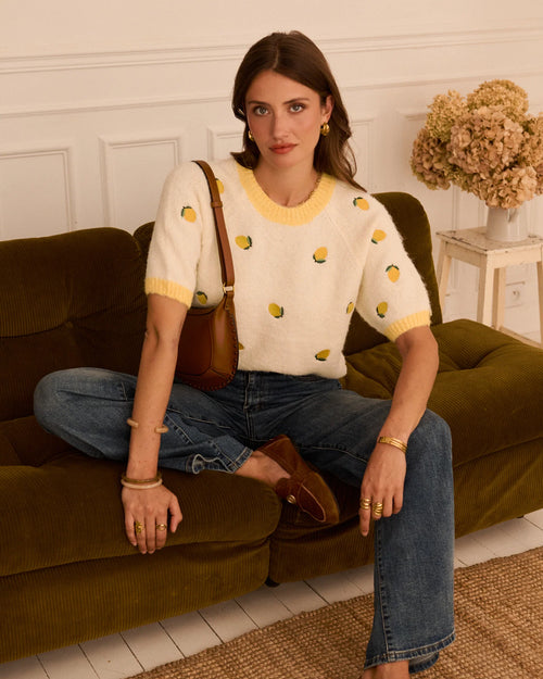Kurz Pulli "Lemon"