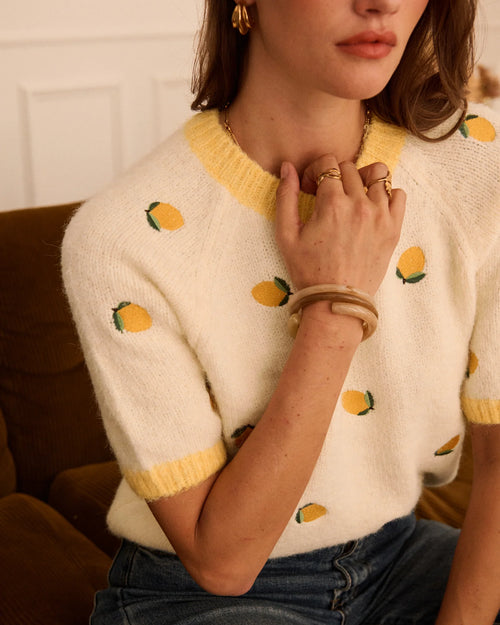 Kurz Pulli "Lemon"