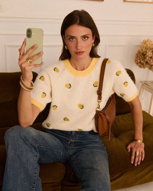 Kurz Pulli "Lemon"