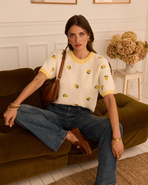 Kurz Pulli "Lemon"