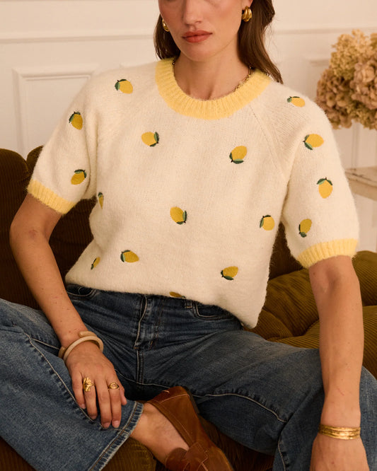 Kurz Pulli "Lemon"