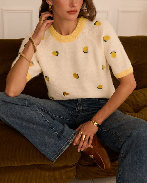 Kurz Pulli "Lemon"