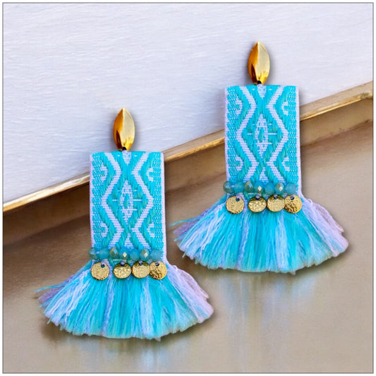 Greece Earrings "Rethymno"