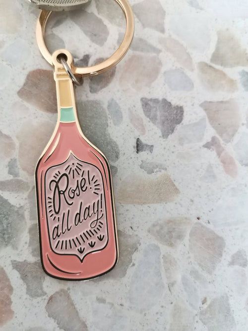 Key Ring "Rose all day"
