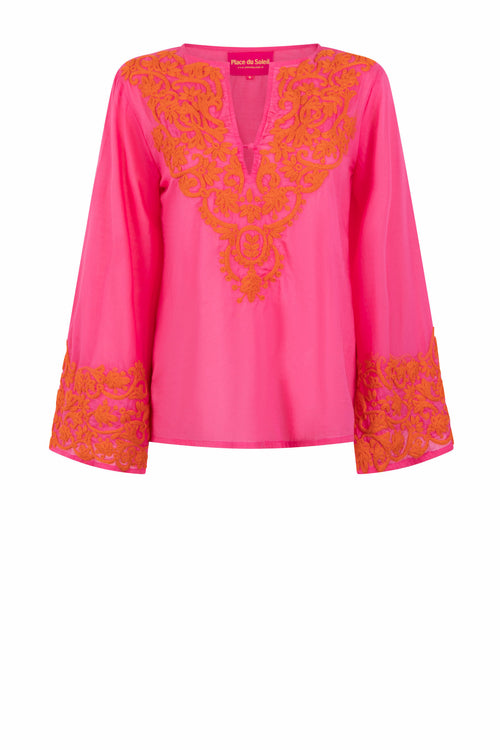 Tunika "Pink loves Coral"