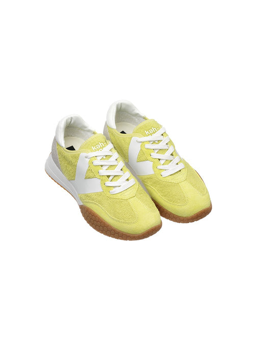 Kehnoo Sneakers Frottee fluo yellow