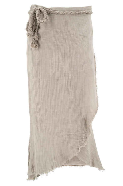 Wickelrock "Fanti" taupe