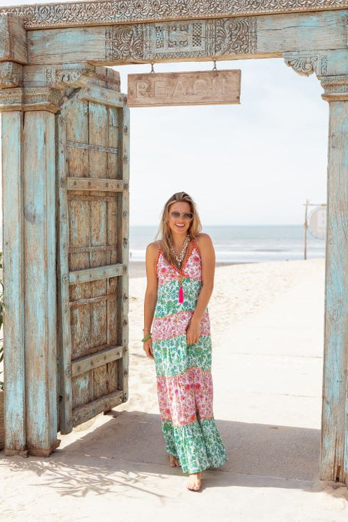 Spaghetti Dress "Flowerlove"