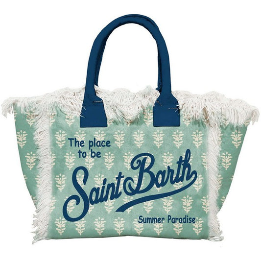 Tasche Vanity Canvas Large "Radical Buti" light green