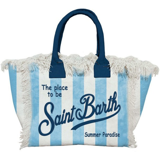 Tasche Vanity Canvas Large Tina blue