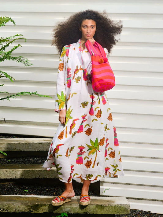 Dress Sandalwood "Guanabana and Nimo"