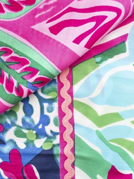 nachhaltiges Viereckstuch "Dschungelmix"