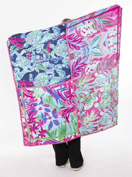 nachhaltiges Viereckstuch "Dschungelmix"