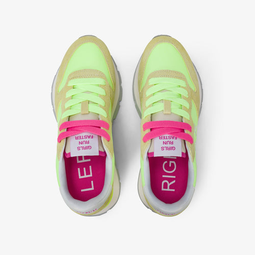 Sun 68 Sneakers Ally fluo yellow