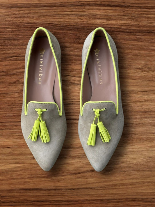 Tassel Loafer Fumo/Lime