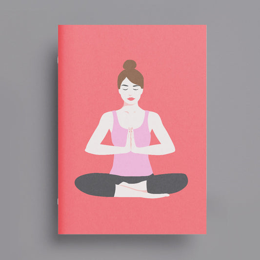Notizheft A6 "Yoga Girl"