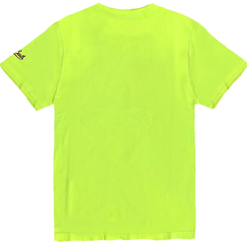 Men T-Shirt Ibiza vs Mykonos fluo gelb