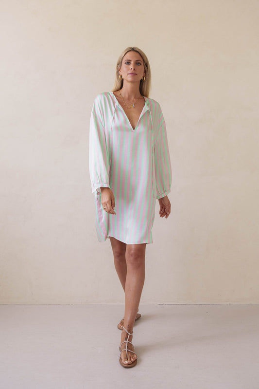 Dress "Stripes Sunset"