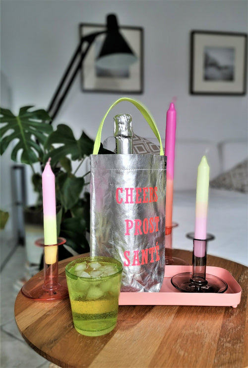 Wine Bag "Cheers Prost Sante"