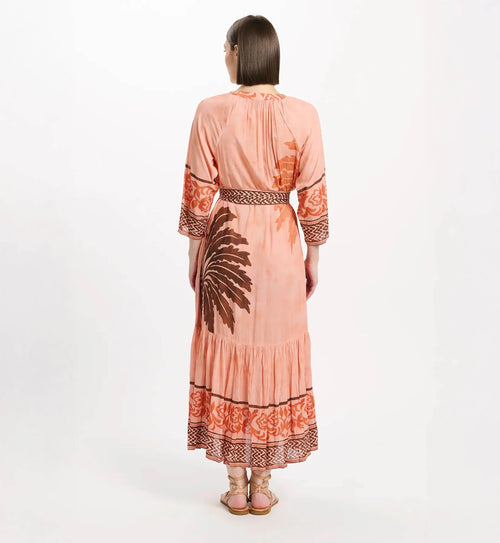 Dress "Aida" peach
