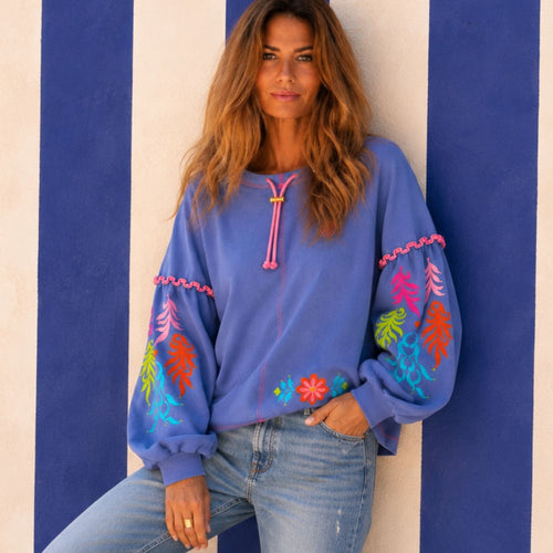 Maracaibo Sweatshirt blau