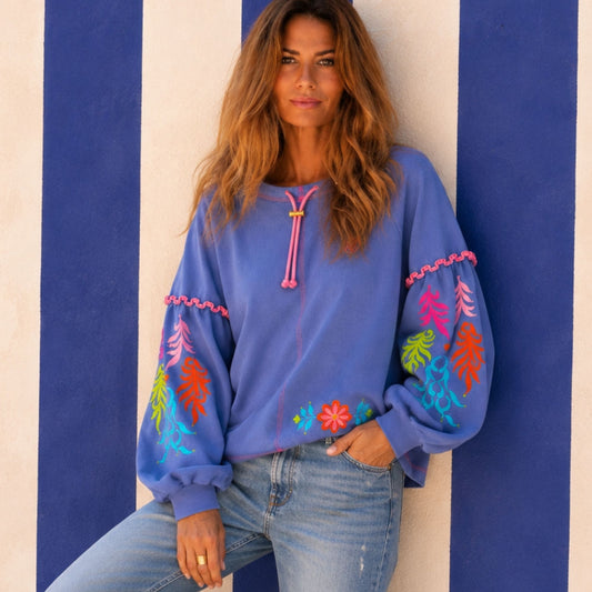 Maracaibo Sweatshirt blau