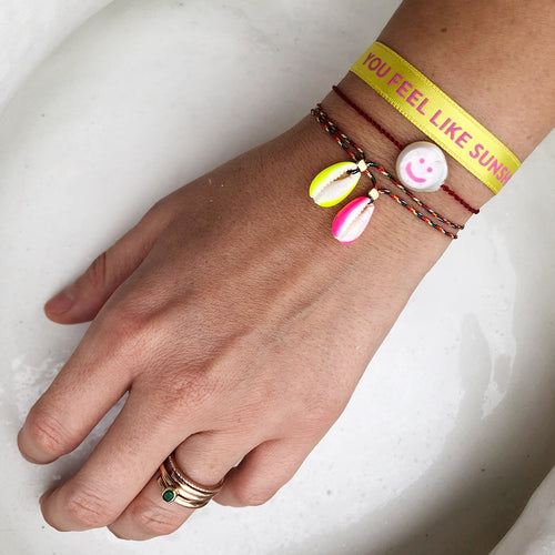 Sorbet Satin Bracelets Summer 21 You feel like sunshine