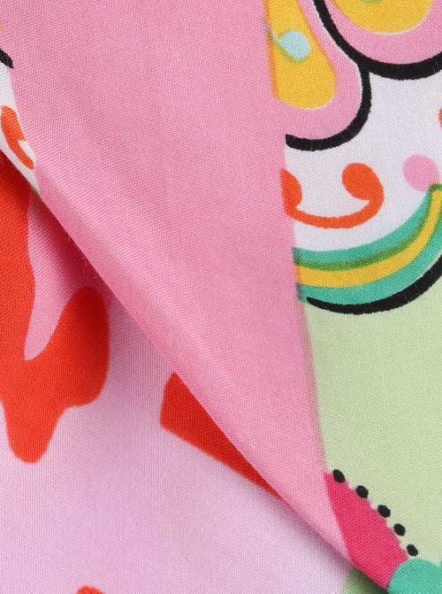 nachhaltiges Dreieckstuch Pastell Leo