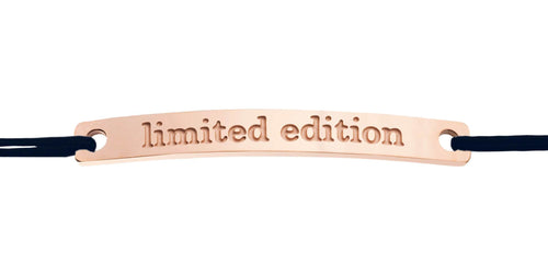 Sprucharmband  limited edition rosegold