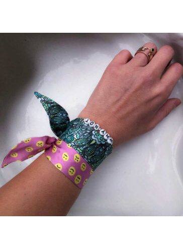 Sorbet Silk Bracelets Underwater